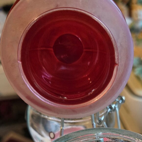 Vintage MSRF Bear-Shaped & Snowman-Shaped Storage Jars w/ Metal Clamp Lids - Picture 10 of 10